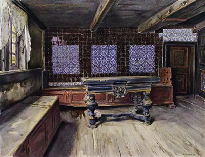 Hall E Harden -talossa Neuengammessa, lähellä Hampuria tekijältä Hermann Haase