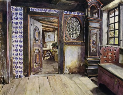 Hall E Harden -talossa Neuengammessa, lähellä Hampuria tekijältä Hermann Haase