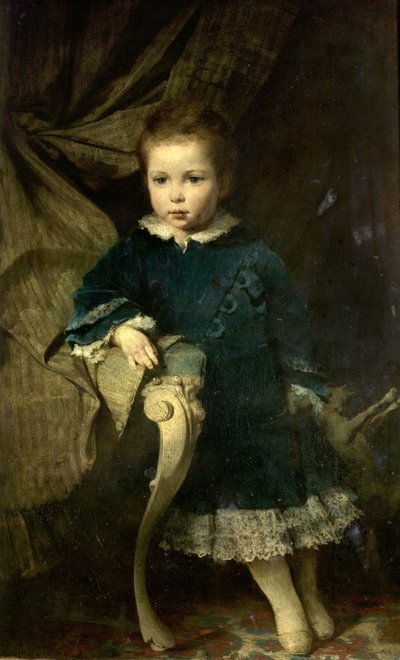 Lapsen muotokuva, 1874 tekijältä Hermann Schneider