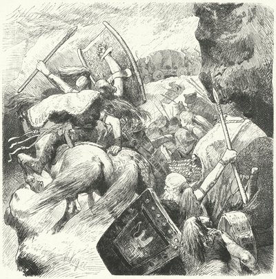 Barbaarien muuttoliikkeet 4.-6. vuosisadalla tekijältä Hermann Vogel