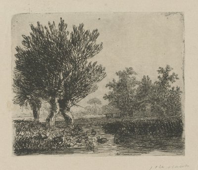 Kolme pollarin pajua rantakadulla tekijältä Hermanus Jan Hendrik van Rijkelijkhuysen