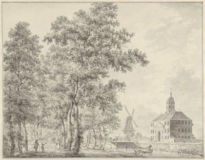 Muiderpoort Amsterdamissa tekijältä Hermanus Petrus Schouten