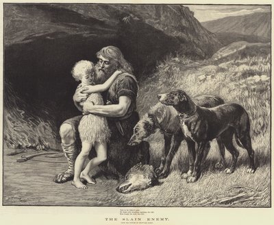 The Slain Enemy (kaiverrus) tekijältä Heywood (after) Hardy