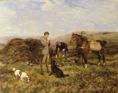 Grouse Shooting, 1901 tekijältä Heywood Hardy