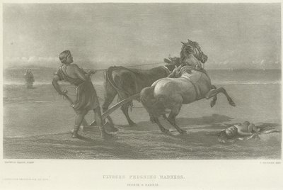 Odysseus teeskentelee hulluutta (syväpaino) tekijältä Heywood Hardy