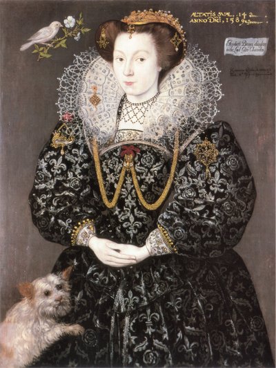 Elizabeth Brydges 1589 tekijältä Hieronimo Custodis