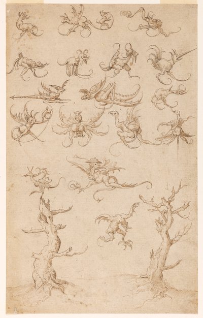 groteski tekijältä Hieronymous Bosch