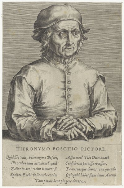 Hieronymus Boschin muotokuva tekijältä Hieronymus (after) Bosch