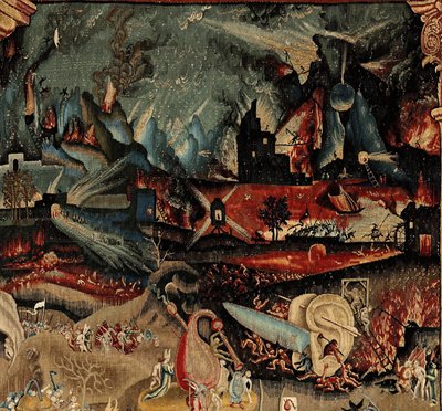 Maallisten ilojen puutarha. noin 1560 (kuvakudos) tekijältä Hieronymus (after) Bosch