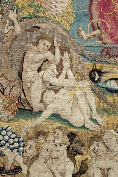 Maallisten ilojen puutarha. noin 1560 (kuvakudos) tekijältä Hieronymus (after) Bosch