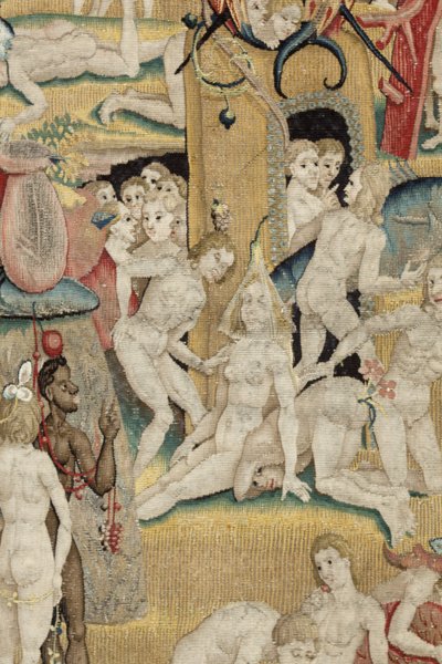 Maallisten ilojen puutarha. noin 1560 (kuvakudos) tekijältä Hieronymus (after) Bosch