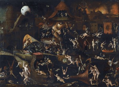Descente aux Enfers - Helvetin ahdistaminen, Bosch, Hieronymus tekijältä Hieronymus (school of) Bosch