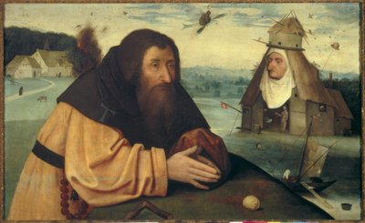 Die Versuchung des Heiligen Antonius tekijältä Hieronymus Bosch