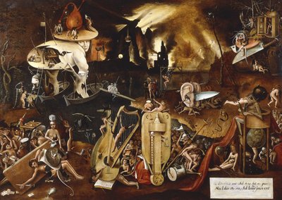 Helvetti, tekijältä Hieronymus Bosch