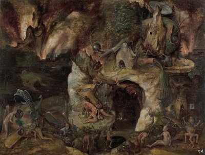Helvetin maisema tekijältä Hieronymus Bosch