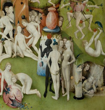 Maallisten ilojen puutarha, 1490-1500 tekijältä Hieronymus Bosch