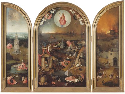 Viimeinen tuomio, noin 1490-1510 tekijältä Hieronymus Bosch