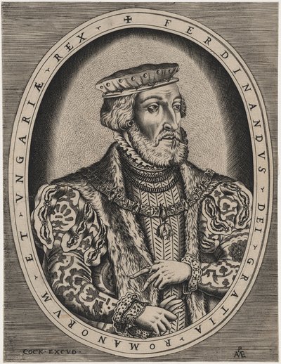 Ferdinand I, Rooman keisari tekijältä Hieronymus Cock