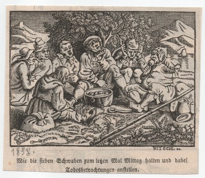 Ruotsalaiset varastoivat pullapadan ympärille - tekijältä Hieronymus Heinrich Jakob Ritschl von Hartenbach