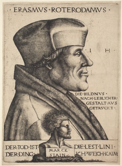 Erasmus Rotterdamilainen tekijältä Hieronymus Hopfer