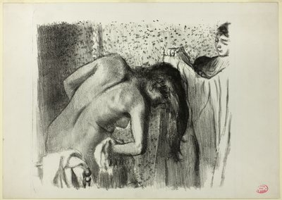 Kylvyn jälkeen (suuri versio) tekijältä Hilaire Germain Edgar Degas
