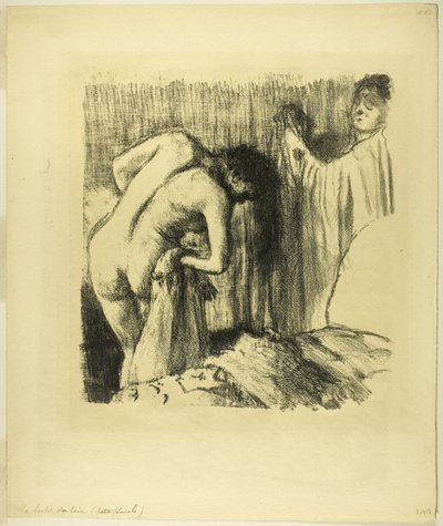 Kylvyn jälkeen III tekijältä Hilaire Germain Edgar Degas