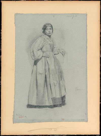 Italian kieli (Gaëta) tekijältä Hilaire Germain Edgar Degas