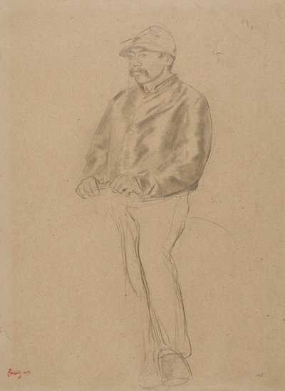 Jockey tekijältä Hilaire Germain Edgar Degas