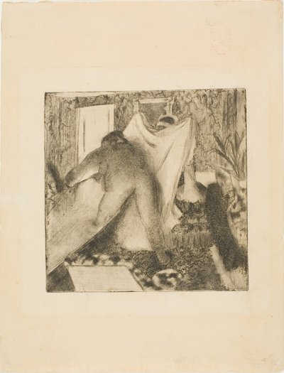Kylpylästä poistuminen tekijältä Hilaire Germain Edgar Degas