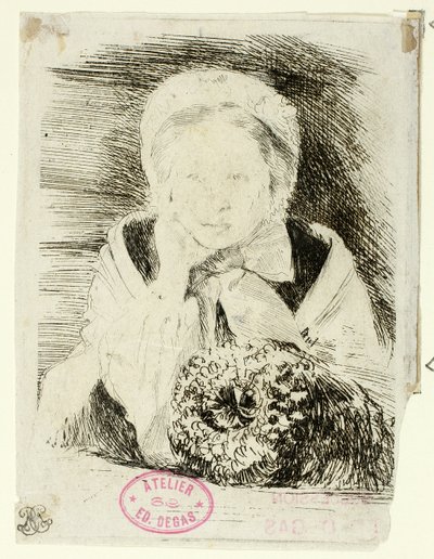 Marguerite Degas, taiteilijan sisar tekijältä Hilaire Germain Edgar Degas