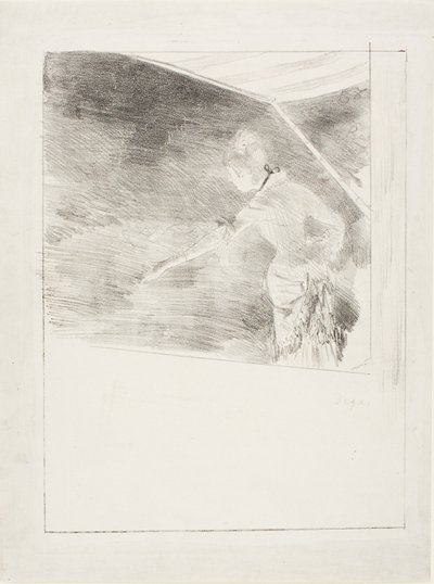 Laulaja kahvilakonsertissa tekijältä Hilaire Germain Edgar Degas