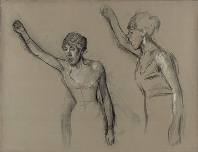Laulajan tutkimus tekijältä Hilaire Germain Edgar Degas