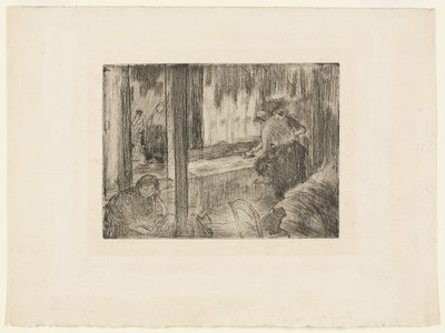 Pesulanaiset tekijältä Hilaire Germain Edgar Degas