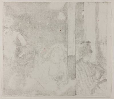 Naiset kahvilan edessä, ilta tekijältä Hilaire Germain Edgar Degas