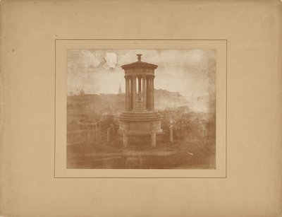 [Calton Hill, Dugald Stewartin muistomerkki] tekijältä Hill and Adamson