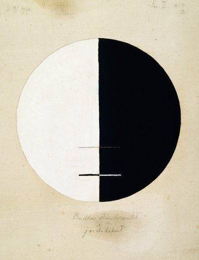 Buddhan kanta maallisessa elämässä, nro 3a tekijältä Hilma af Klint