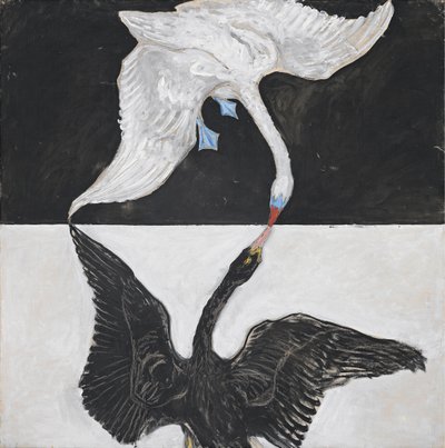 Ryhmä IXSUW, nro 1, Joutsen, nro 1, 1914-1915. tekijältä Hilma af Klint
