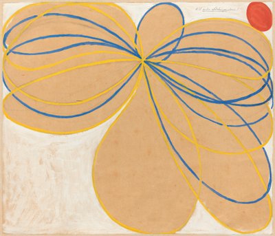 Ryhmä V, Seitsemänkärkinen tähti, nro 1 WUSSeven-Pointed Star -sarja, 1908. tekijältä Hilma af Klint