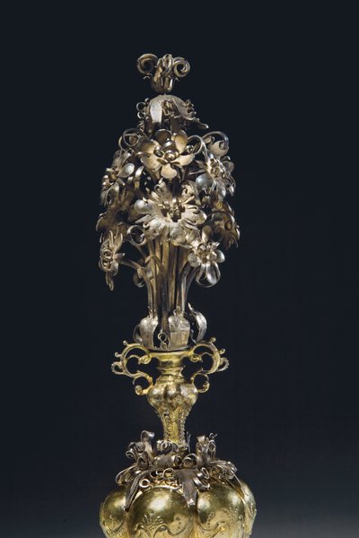 Medingen Minerva Cup, n. 1650 (hopeaa ja hopeaa) tekijältä Hinrich Ohmssen