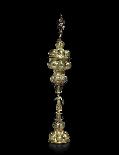 Medingen Minerva Cup, n. 1650 (hopeaa ja hopeaa) tekijältä Hinrich Ohmssen
