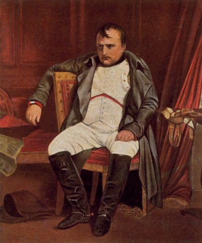 Napoleon I tekijältä Hippolyte (1797-1856) (after) Delaroche