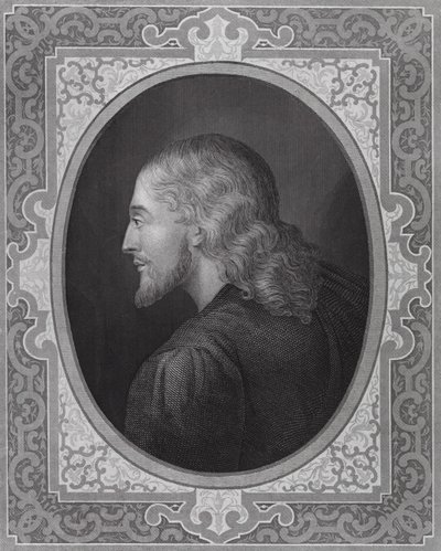 Vapahtajamme ainoa oikea kuva (kaiverrus) tekijältä Hippolyte (1797 1856) (after) Delaroche