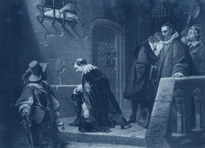 Lord Strafford johti teloitukseen tekijältä Hippolyte Delaroche