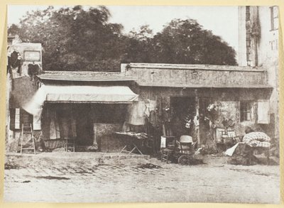 Brocanteurs rue de Rocher tekijältä Hippolyte Bayard