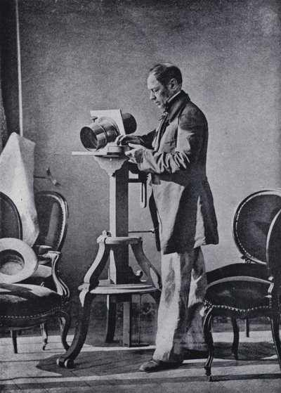 Hippolyte Bayardin muotokuva, itse ottama (m/w kuva) tekijältä Hippolyte Bayard