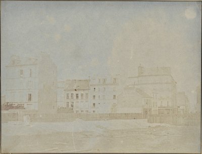Katunäkymä, Batignolles tai Montmartre tekijältä Hippolyte Bayard