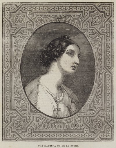 Madonna tekijältä Hippolyte Delaroche