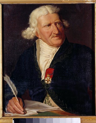 Antoine Augustin Parmentier (1737-1813), ranskalaisen sotilasapteekin ja agronomin muotokuva Hippolyte-Isodore DupuisColsonin (1820-1862) maalaus 1857. Dim. 0,65x0,54 m. tekijältä Hippolyte Isidore Dupuis Colson
