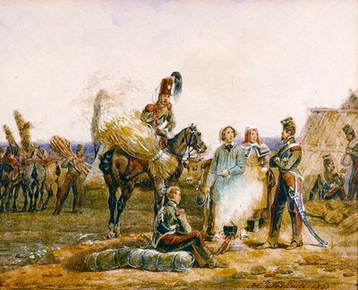 Ranskan joukot tekijältä Hippolyte Lecomte