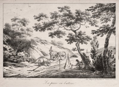 Canon valmiina ampumaan tekijältä Hippolyte Lecomte